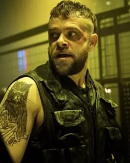Knights of The Zodiac Nick Stahl Leather Vest
