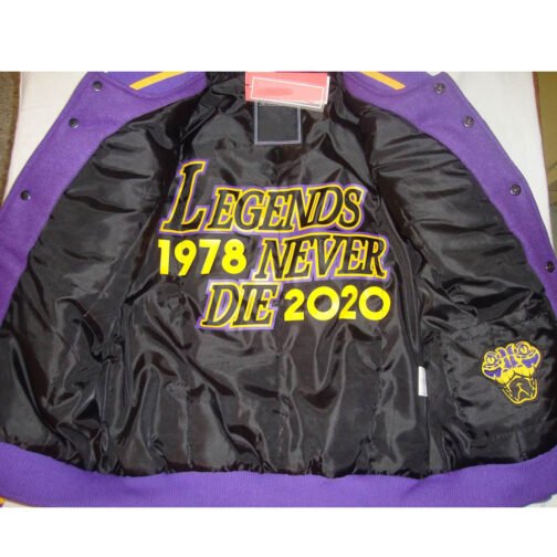 Kobe Bryant Youth Mamba Basketball Jacket - Image 3
