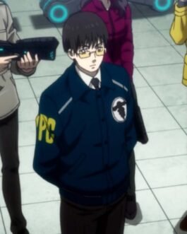 Kougami Shinya Psycho Pass Blue Cotton Jacket
