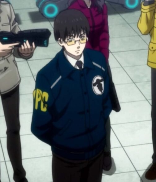 Kougami Shinya Psycho Pass Blue Cotton Jacket - Image 2