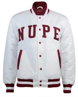 Nupe Varsity Satin Jacket