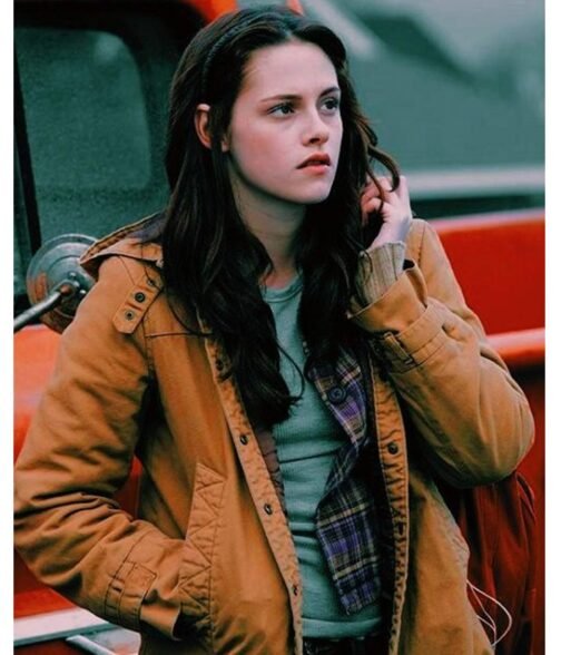 Kristen Stewart Twilight Coat with Hood - Image 7