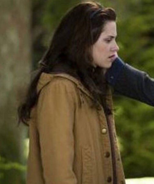 Kristen Stewart Twilight Coat with Hood - Image 4