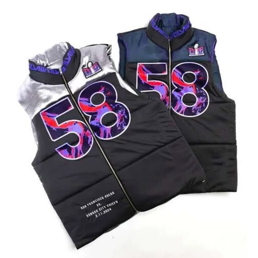 Kristin Juszczyk Super Bowl LVIII Vest - Image 4