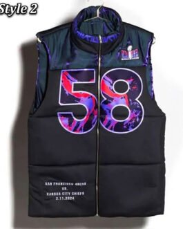 Kristin Juszczyk Super Bowl LVIII Vest