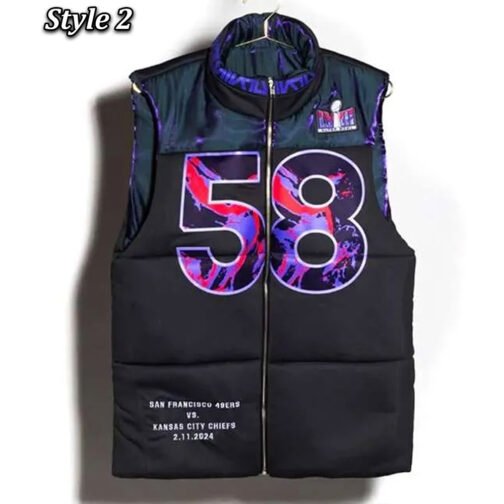 Kristin Juszczyk Super Bowl LVIII Vest - Image 2