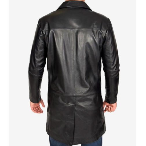 Kurt Cobain Leather Coat - Image 3