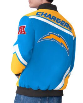 LA Chargers Maximum Racing Powder Blue Jacket
