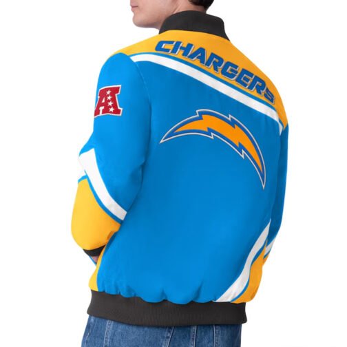 LA Chargers Maximum Racing Powder Blue Jacket - Image 2