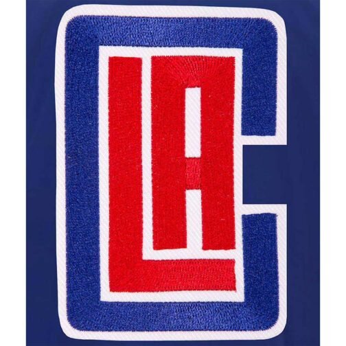 LA Clippers Bomber Lightweight Nylon Jacket - Image 4
