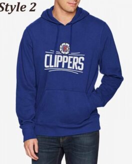 LA Clippers NBA Blue Pullover Hoodie