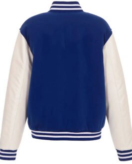 LA Clippers Varsity Royal and White Jacket