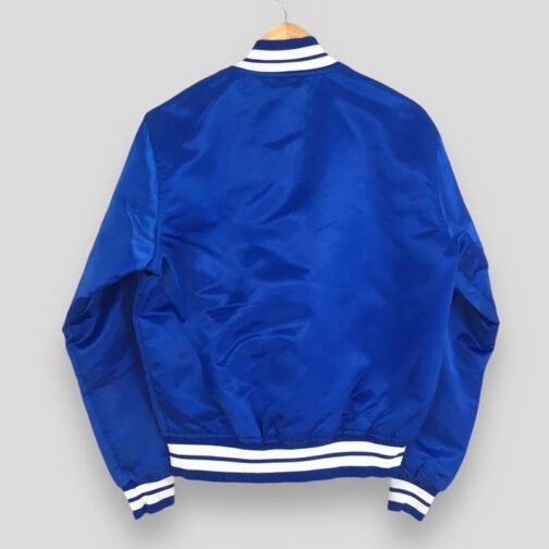 LA Dodgers 1990’s Blue Bomber Jacket - Image 2