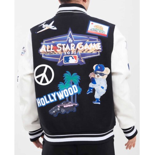 LA Dodgers All Star Game 2022 Varsity Jacket - Image 4