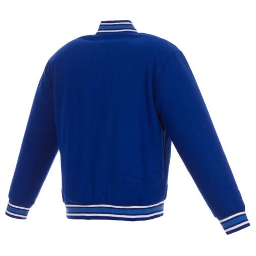 LA Dodgers Royal All Wool Varsity Jacket - Image 2