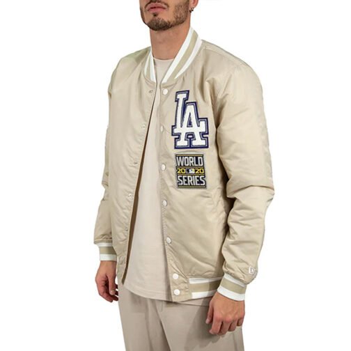 LA Dodgers World Series 2020 Varsity Jacket - Image 3