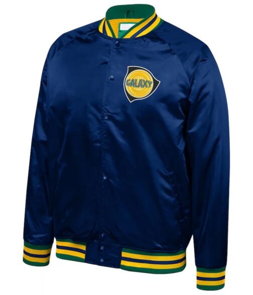 Since 96 Los Angeles Galaxy Satin Navy Blue Jacket