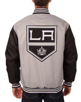 LA Kings Gray and Black Jacket