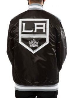 Los Angeles Kings Varsity Satin Jacket
