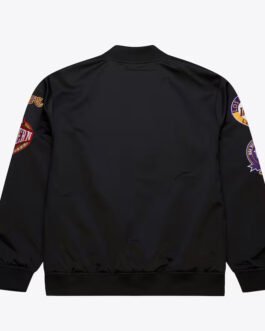 LA Lakers Black Out Satin Jacket