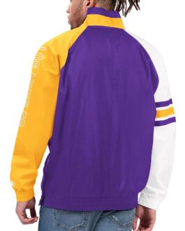 LA Lakers Elite Half Zip Pullover Jacket
