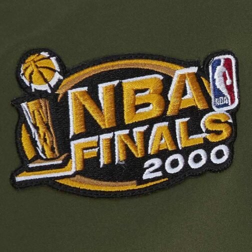 LA Lakers Flight Green Satin Jacket - Image 4