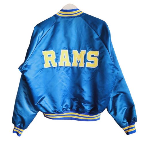 LA Rams 1980’s Bomber Jacket - Image 2