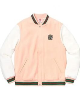 Letterman Lacoste Supreme Jacket