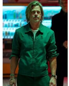 Bullet Train Brad Pitt Cotton Jacket