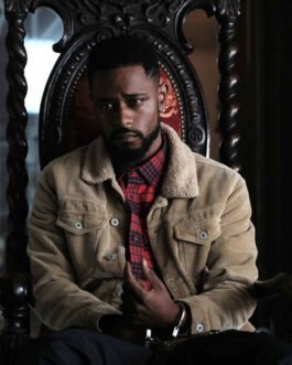 Lakeith Stanfield Atlanta Jacket with Fur Collar