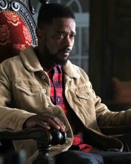 Lakeith Stanfield Atlanta Jacket with Fur Collar
