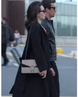 As the Crow Flies Birce Akalay Black Wool Coat