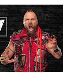 Lance Archer AEW Red Leather Vest