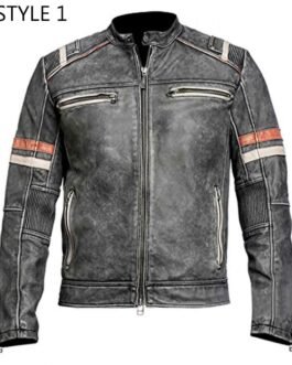 Will Ferrell Eurovision Cafe Racer Leather Jacket