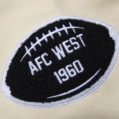 Las Vegas Raiders Nation Letterman Jacket - Image 4