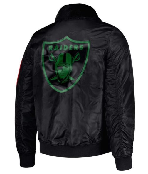 Las Vegas Raiders Ty Mopkins Black Jacket - Image 2