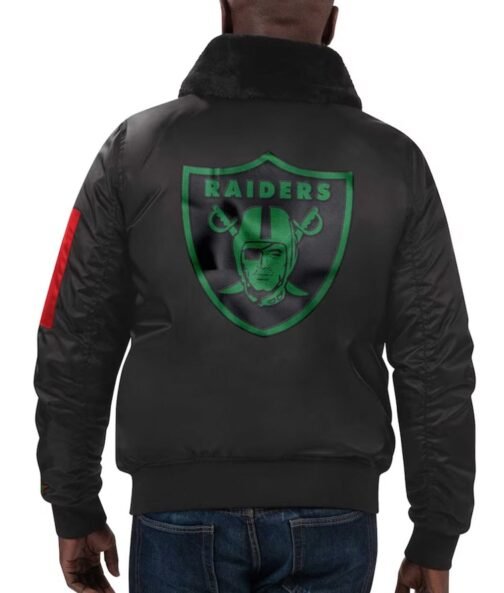 Las Vegas Raiders Ty Mopkins Black Jacket - Image 5