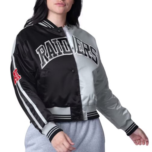 Las Vegas Raiders Zone Blitz Black/Silver Jacket