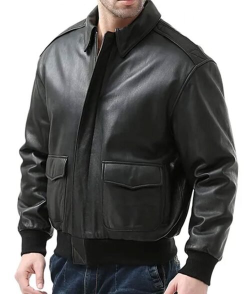 Charlie Waldo Last Looks Bomber A2 Leather Jacket - Image 4