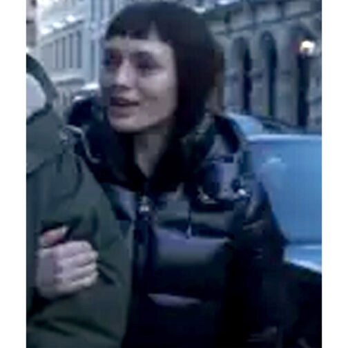 The Recruit Laura Haddock Puffer Jacket - Image 8