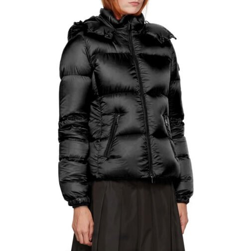 The Recruit Laura Haddock Puffer Jacket - Image 4