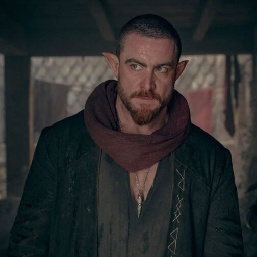Laurence O’Fuarain The Witcher Blood Origin Black Coat - Image 6