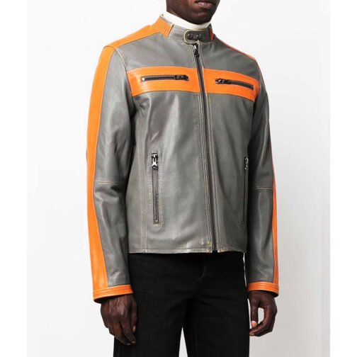 Law & Order Organized Crime Brent Antonello Leather Jacket - Image 7