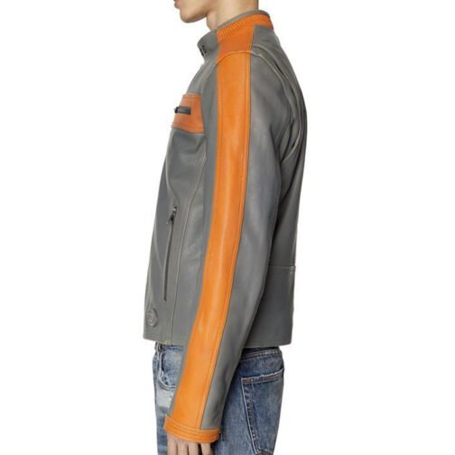 Law & Order Organized Crime Brent Antonello Leather Jacket - Image 8