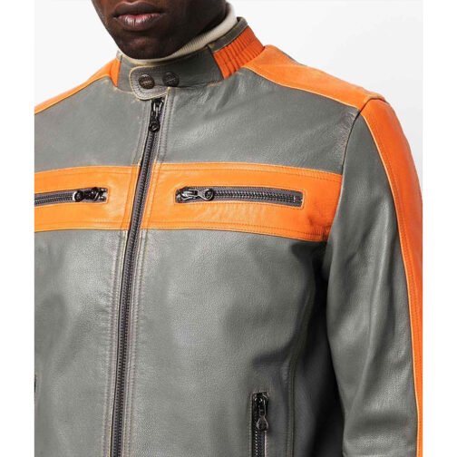 Law & Order Organized Crime Brent Antonello Leather Jacket - Image 10