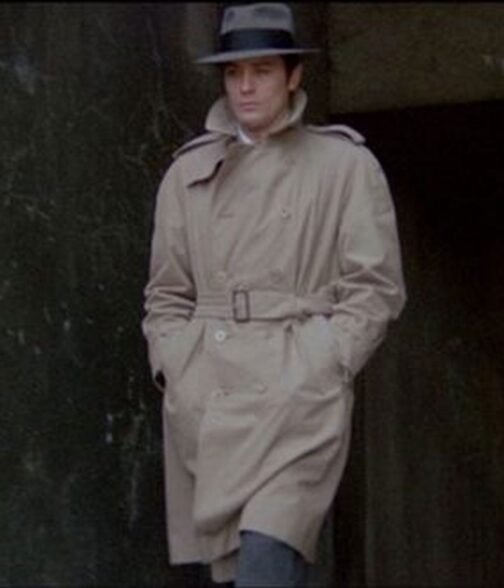 Alain Delon Le Samourai Double Breasted Coat - Image 9