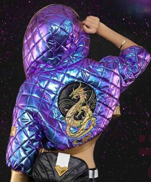 League of Legends Akali Purple Cropped Jacket - Image 8