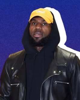 Lebron James Rider Leather Jacket