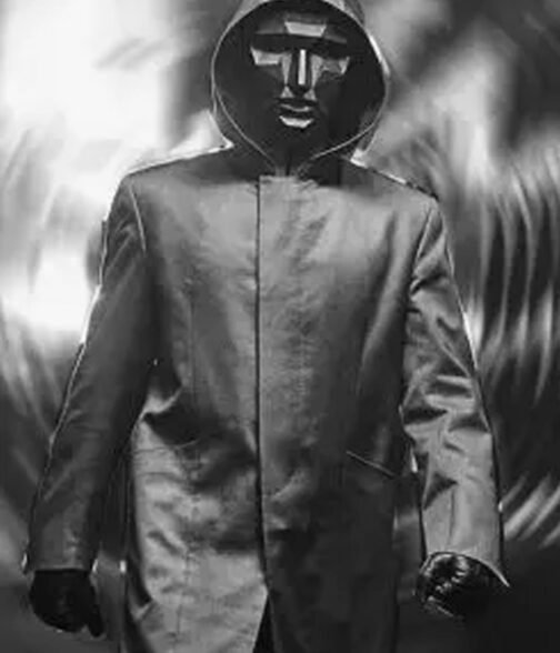 Lee Byung-Hun Squid Game Coat with Hood - Image 4
