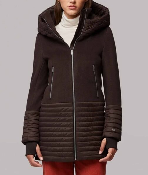 Caity Lotz Legends of Tomorrow Season 5 Black Coat - Image 5